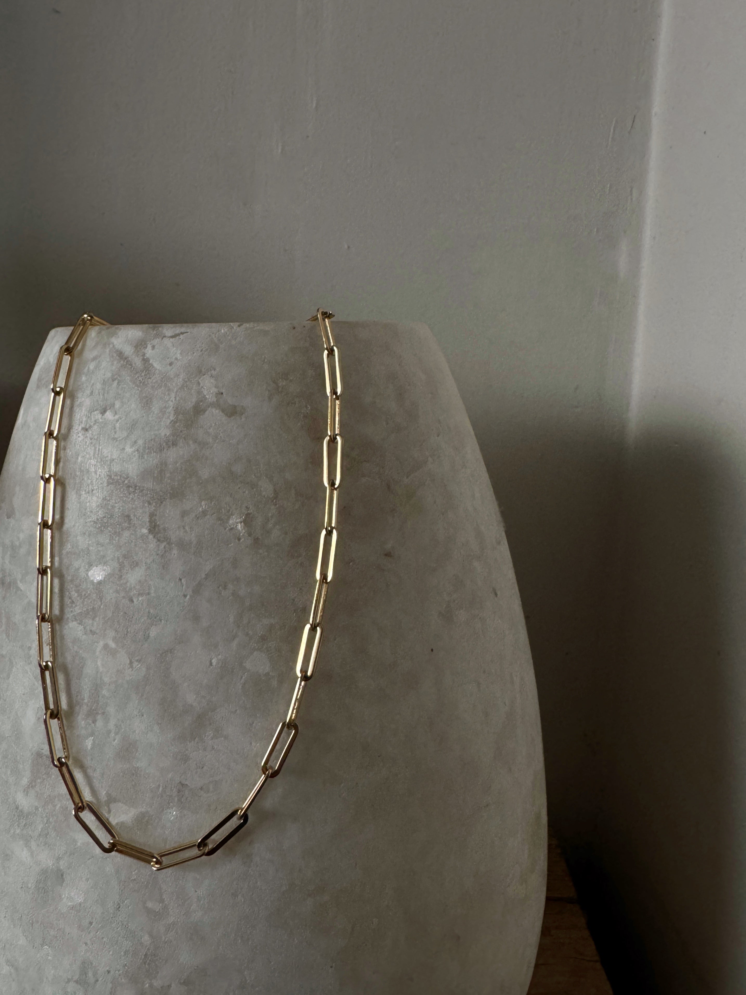 Waterproof Paperclips necklace