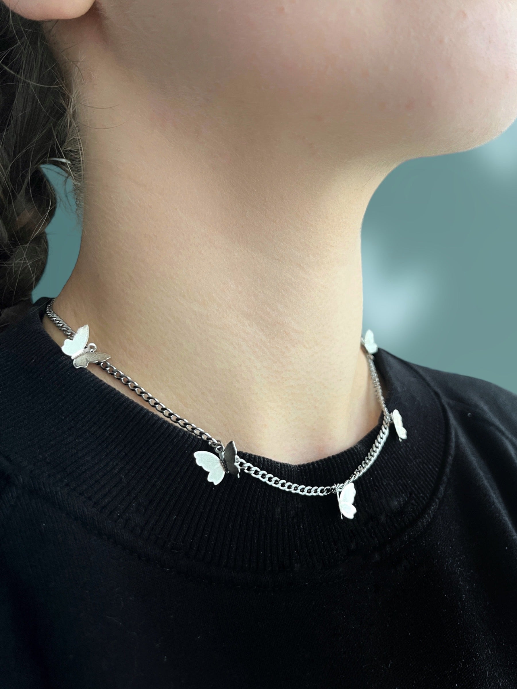 Waterdichte vlinders ketting