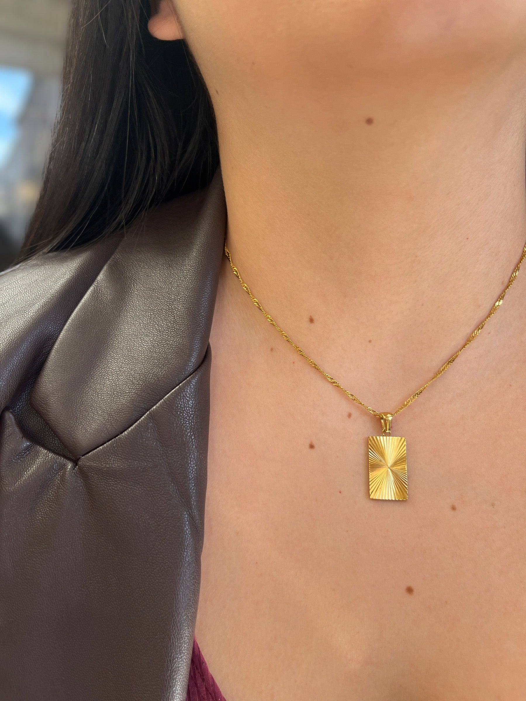 Waterdichte Shine hanger ketting