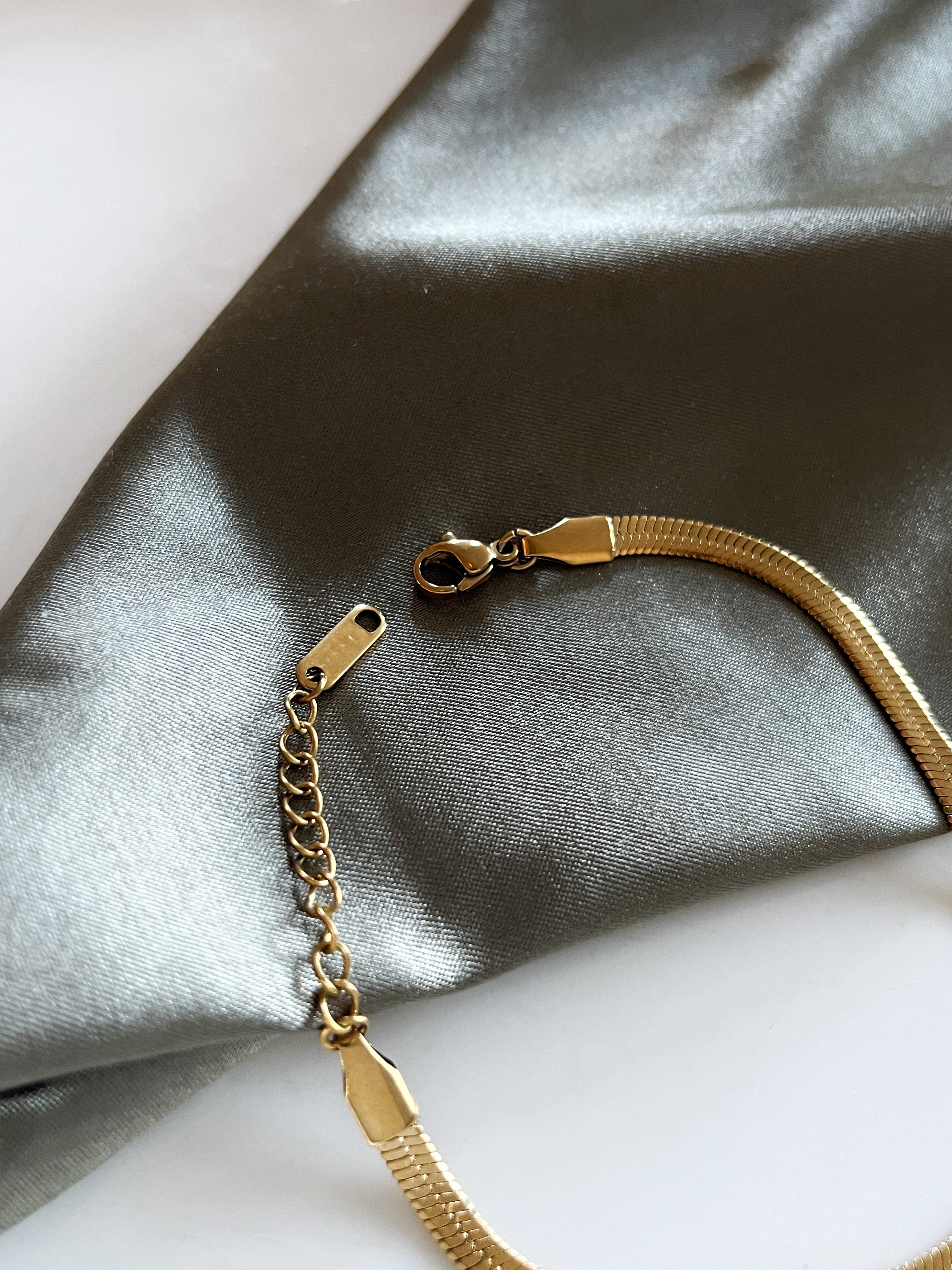 Waterproof Flat Chain Bracelet