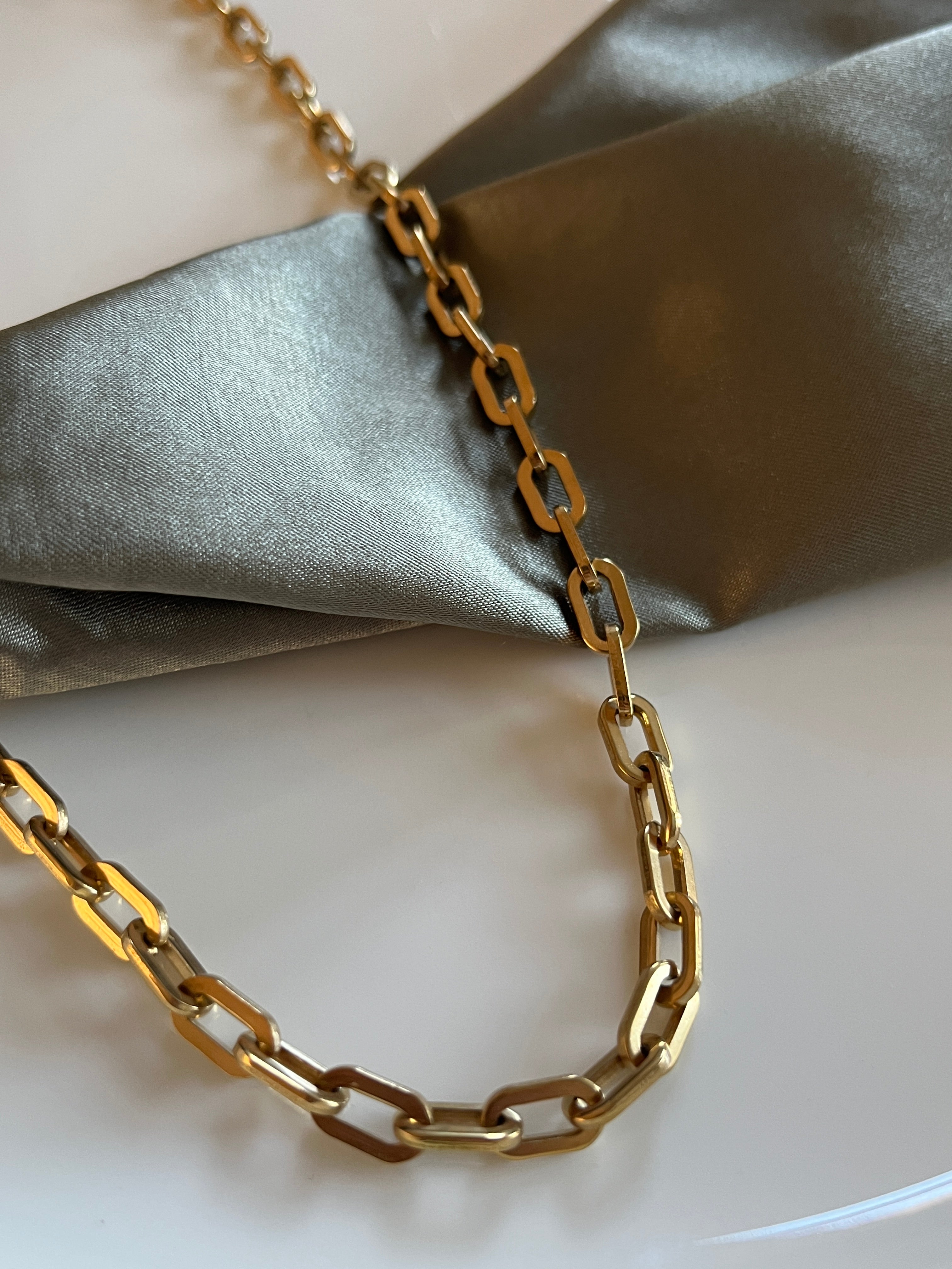 Waterdichte paperclips ketting