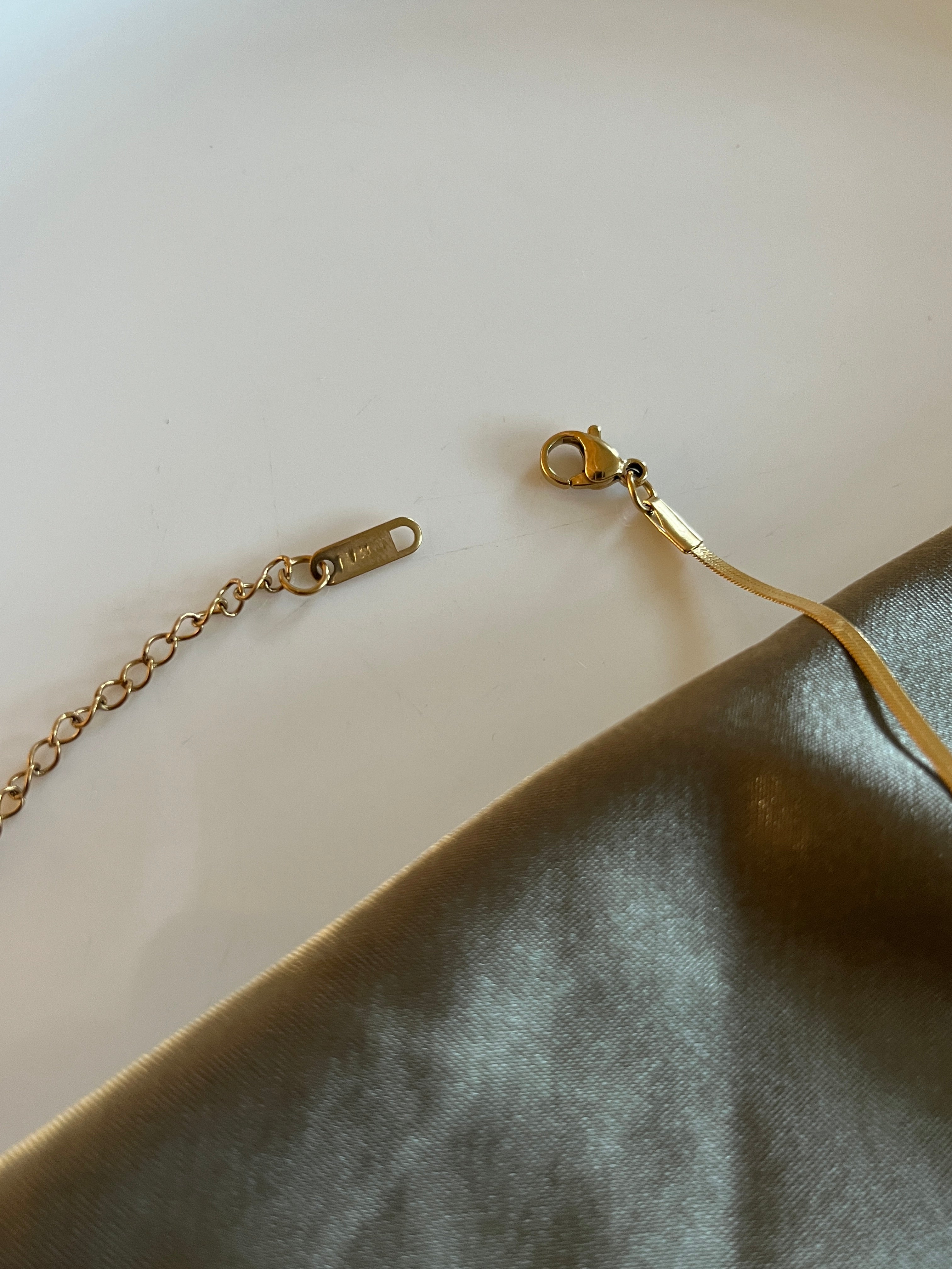 Waterdichte platte ketting ketting 2 mm